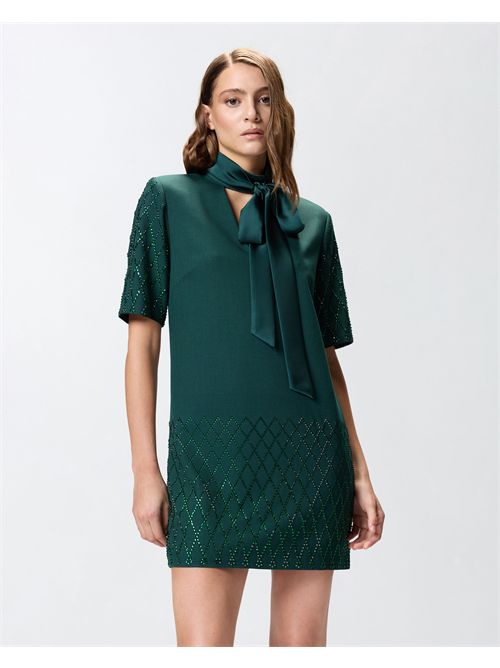 Abito stile T-shirt con strass PINKO | 105523A2PO/V88